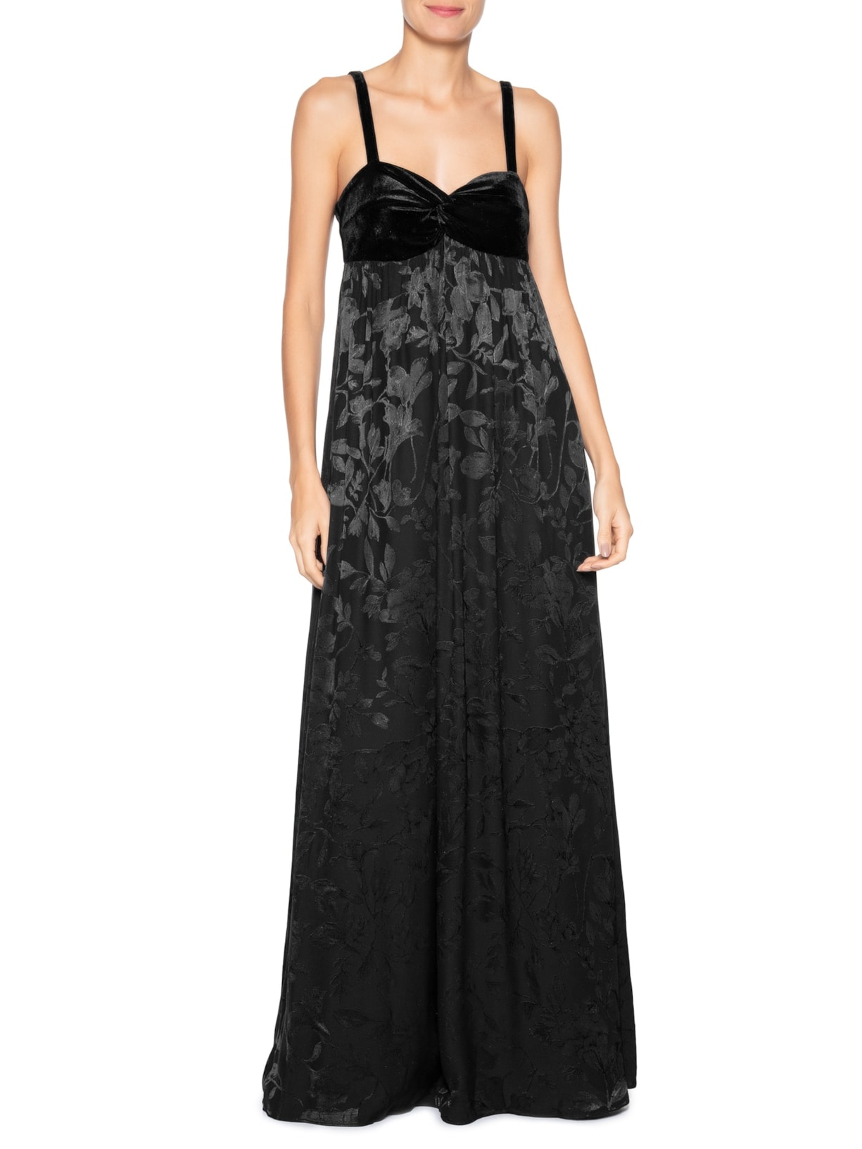 Vestido Isis Preto Carol Bassi