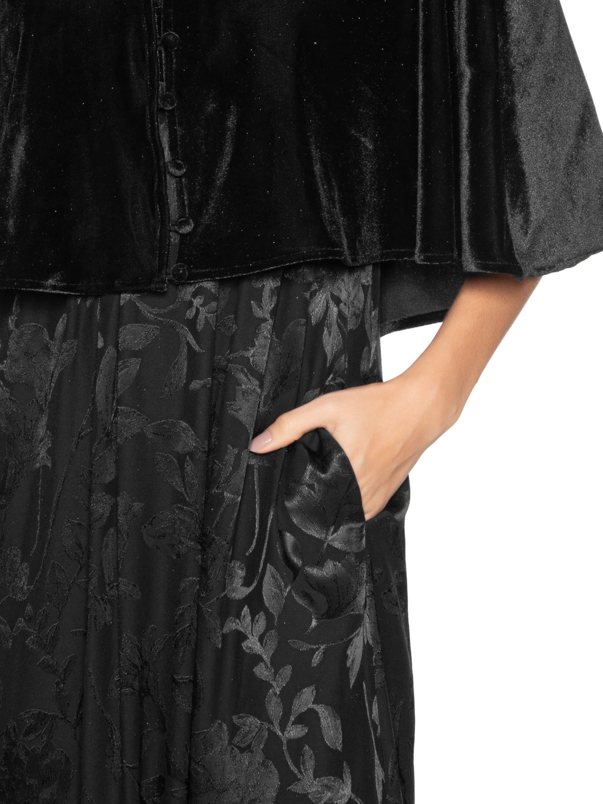 Vestido Isis Preto Carol Bassi