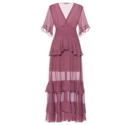 Vestido Isis - Vinho