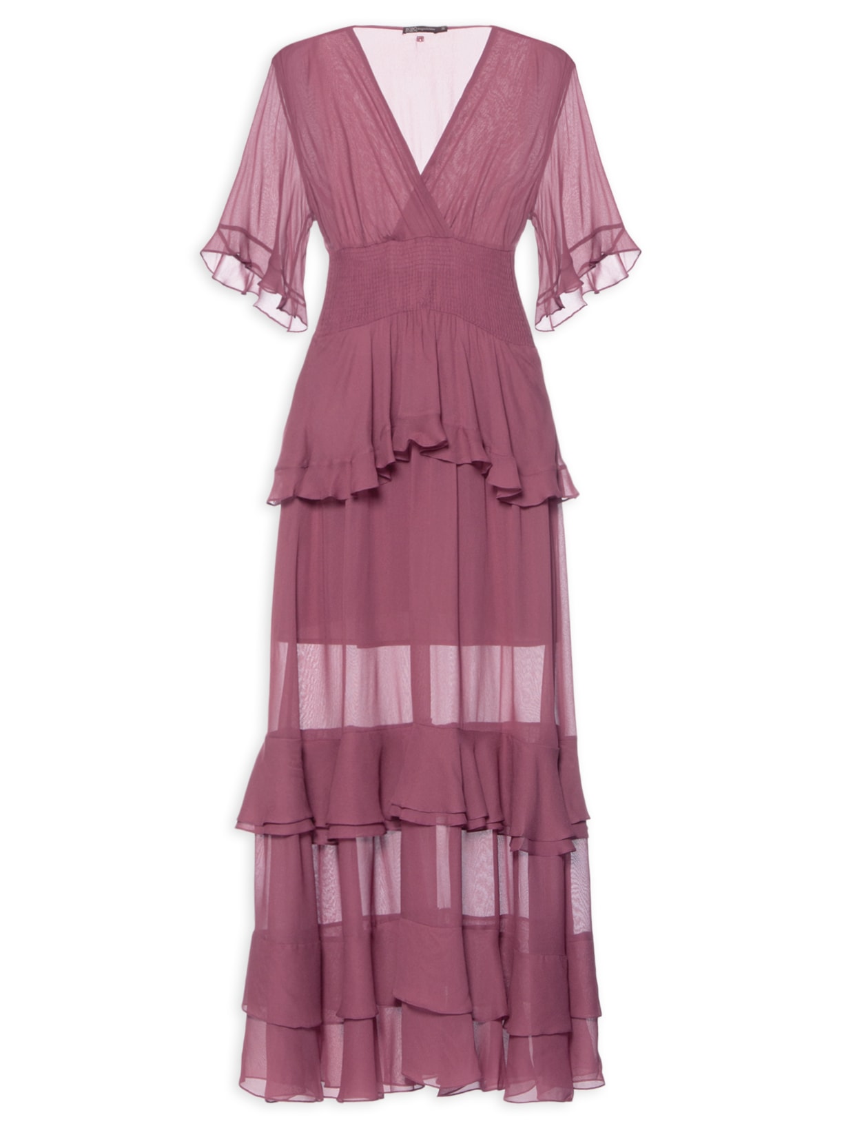 Vestido Isis - Vinho