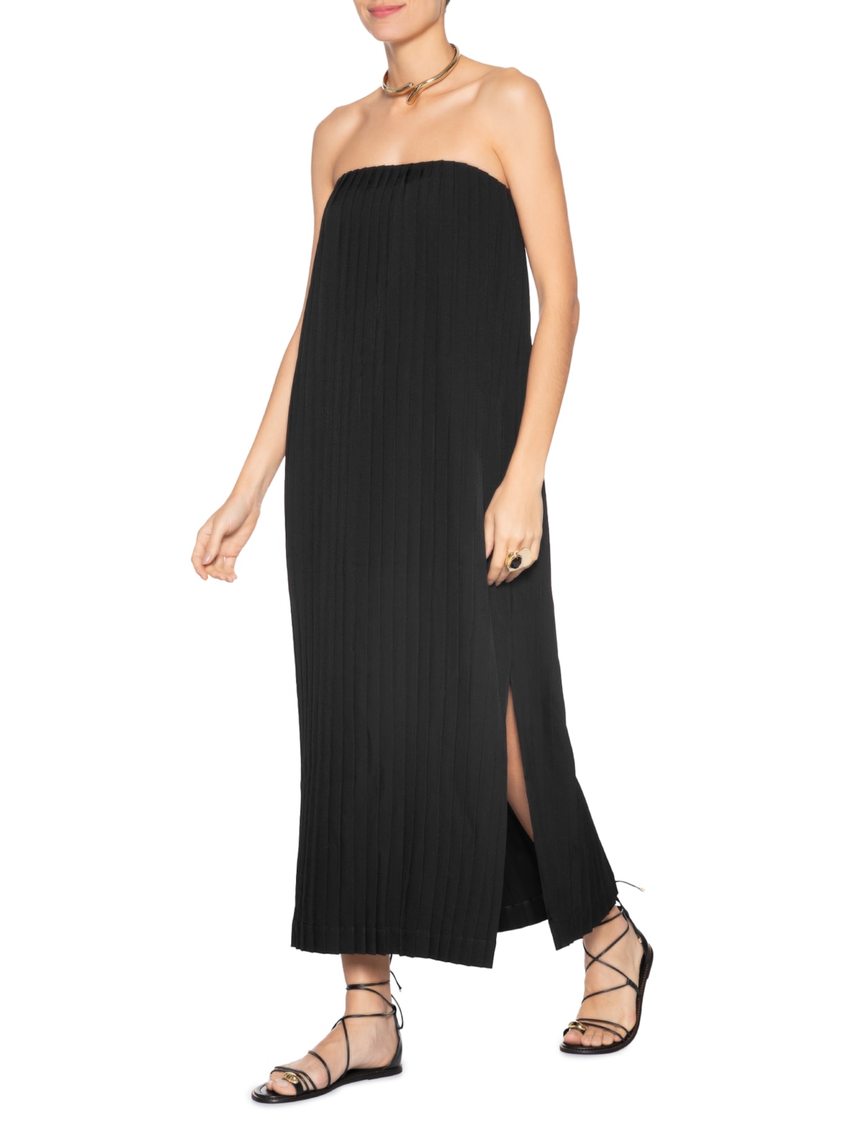 Vestido Ismael Preto Neriage