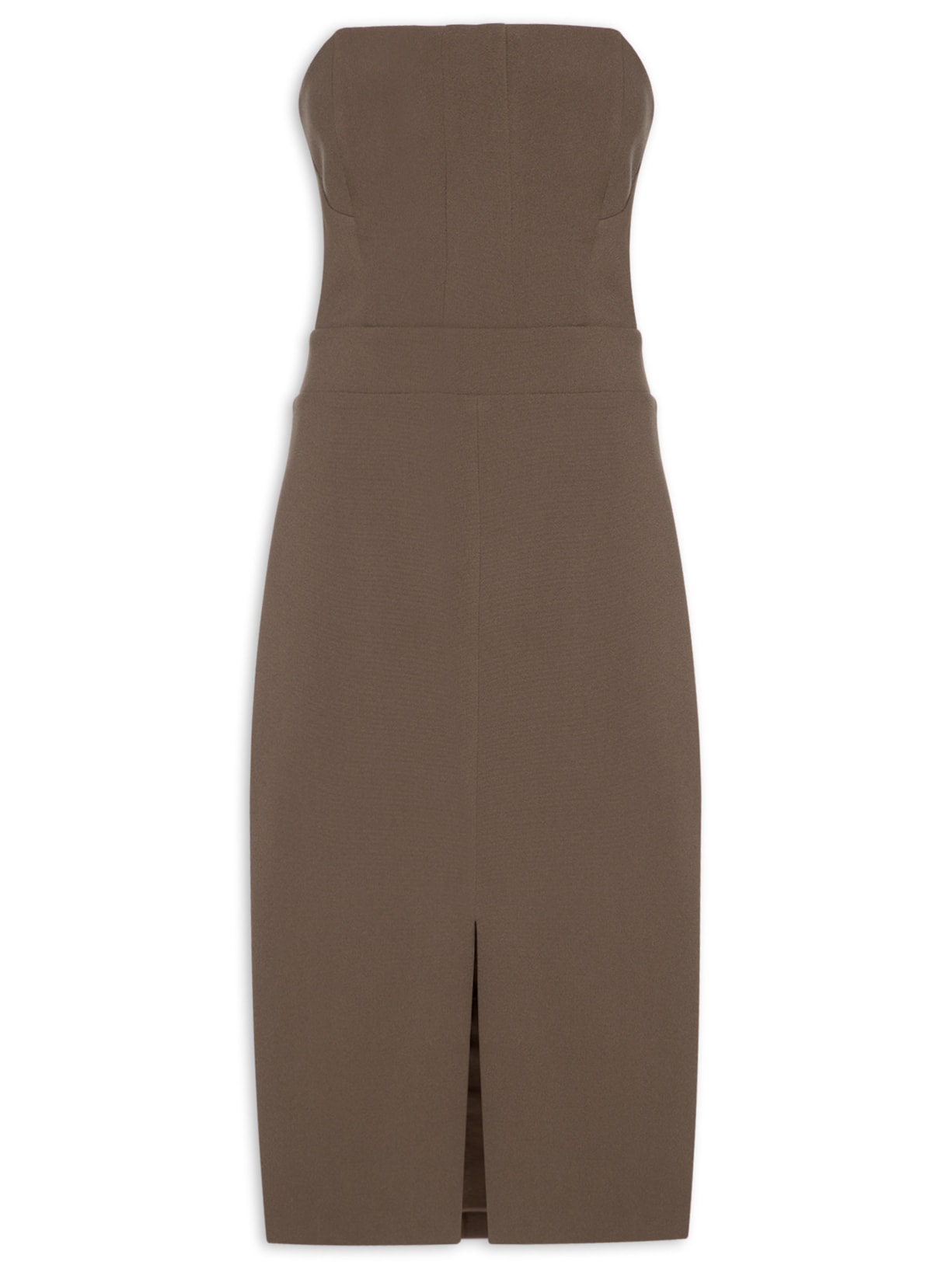 Vestido Izabela - Marrom