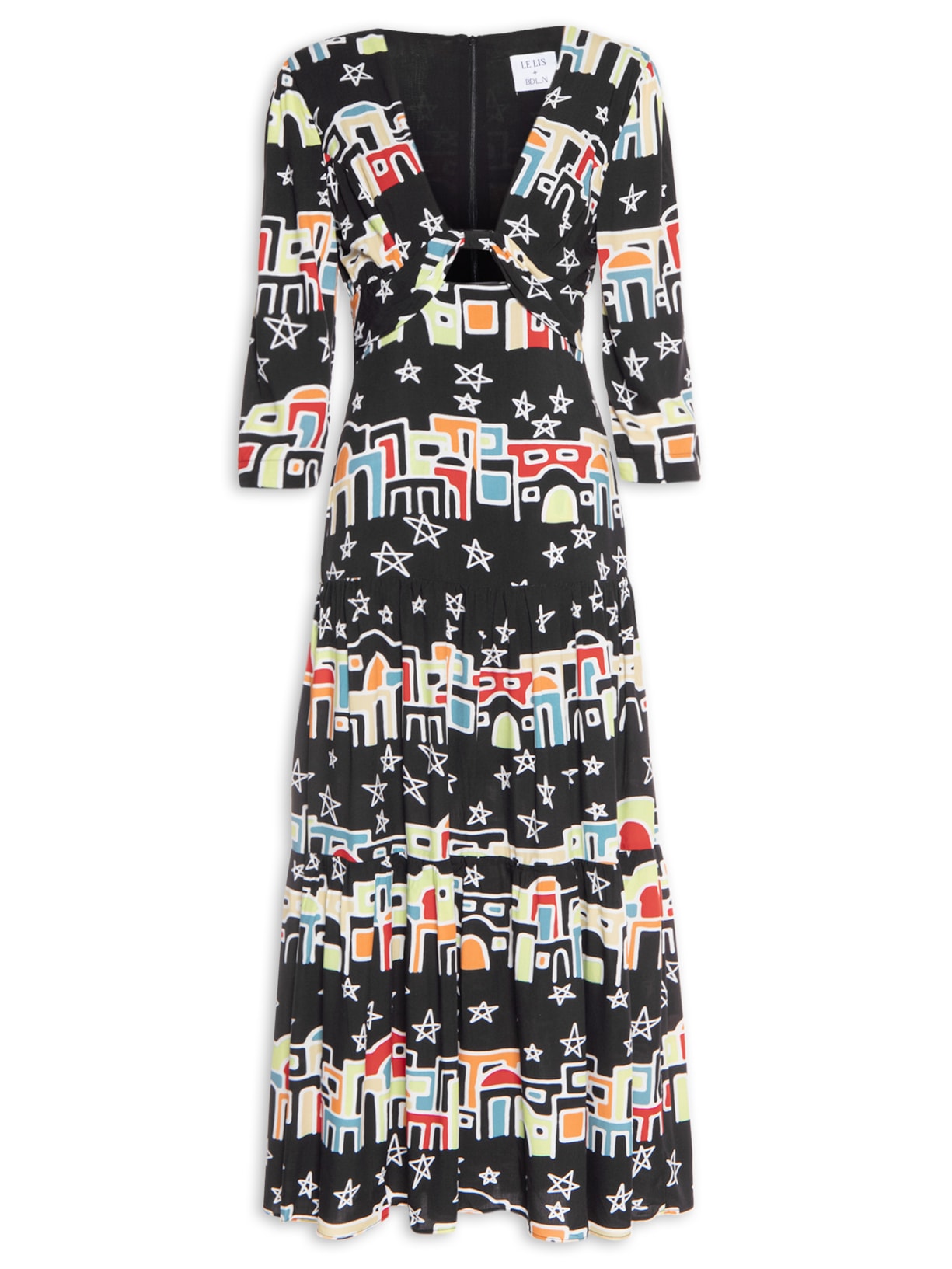 Vestido Izzy + Betina De Luca - Preto