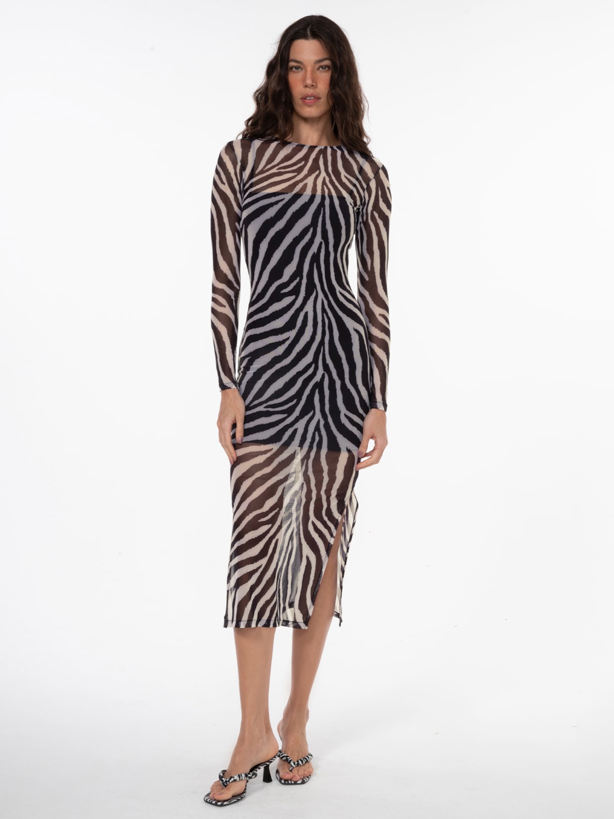 Vestido Jack Animal Print Triya