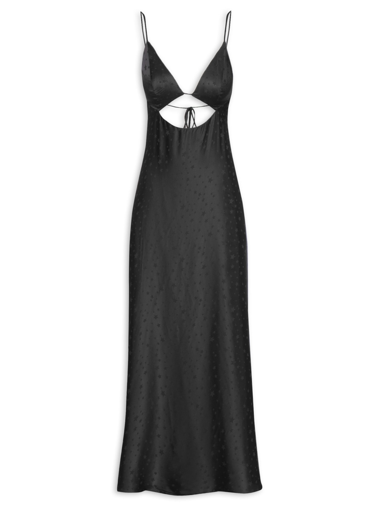 Vestido Jacquard Astro - Preto