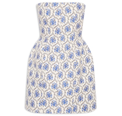 Vestido Jacquard Coimbra - Azul