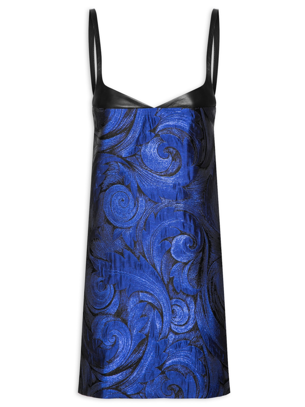 Vestido Jacquard Eclipse - Azul