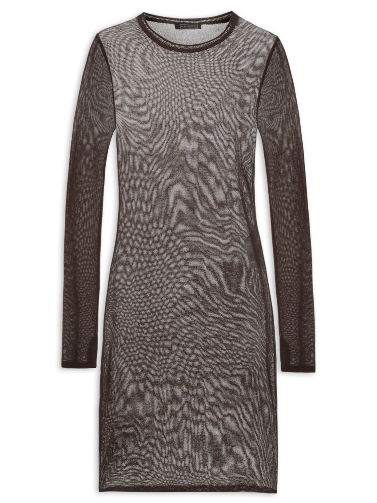 Vestido Jane Tricot - Marrom