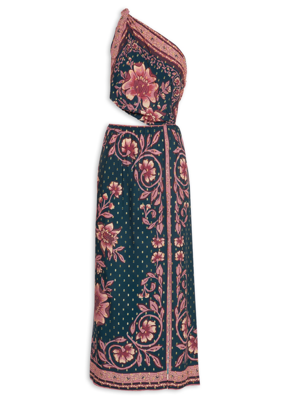 Vestido Jardim Boho Ri - Rosa