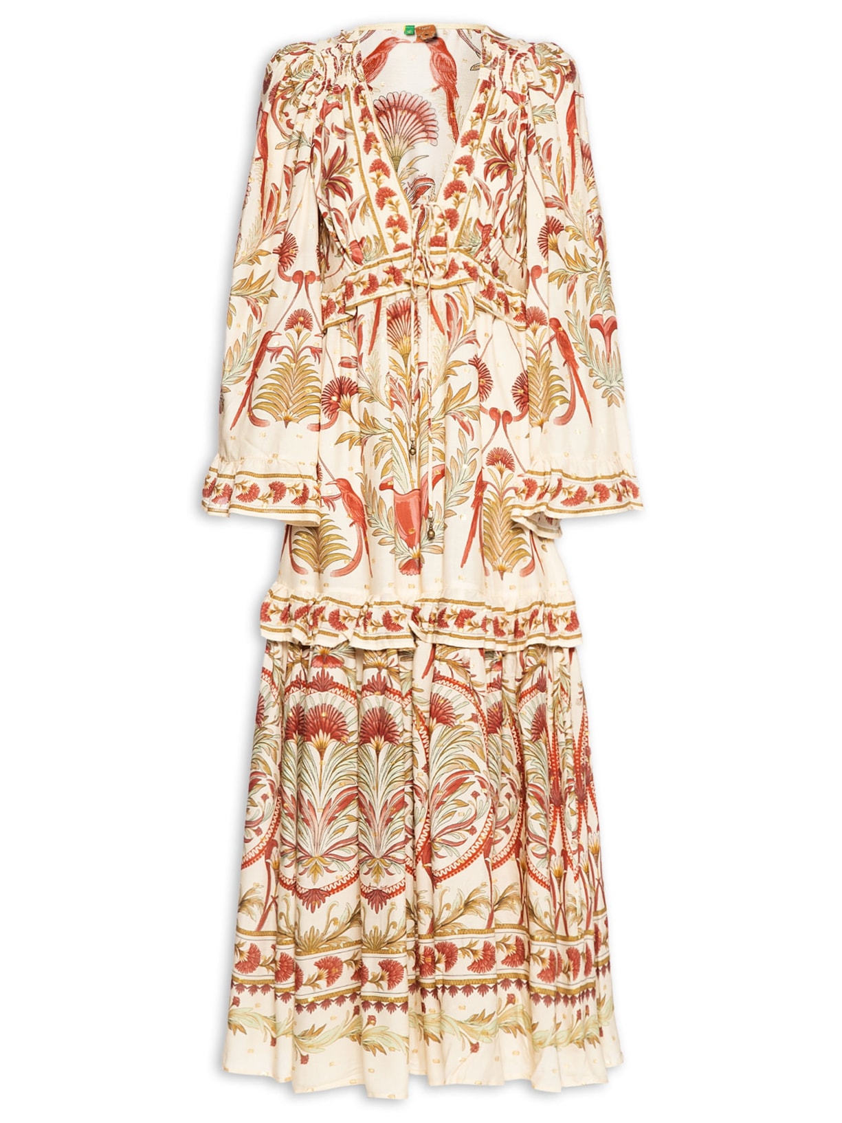 Vestido Jardim Louise - Bege