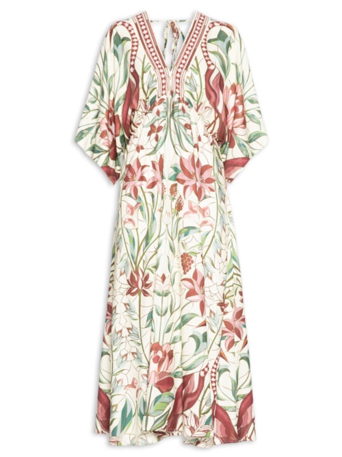 Vestido Jardim Vitral – Branco