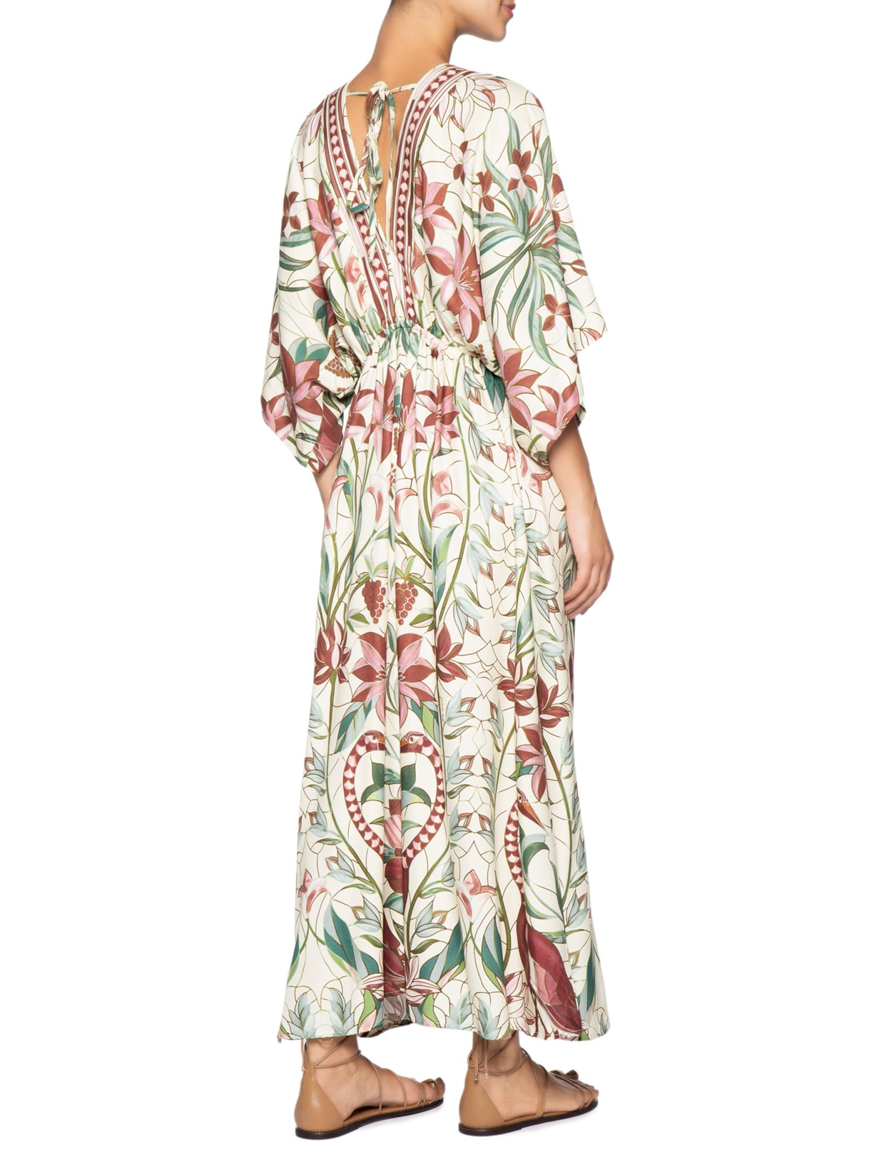 Vestido Jardim Vitral – Branco Farm