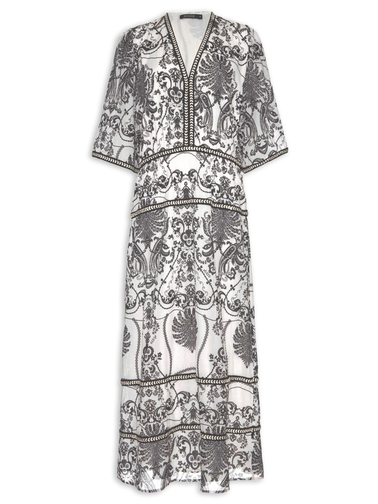 Vestido Jardin - Branco