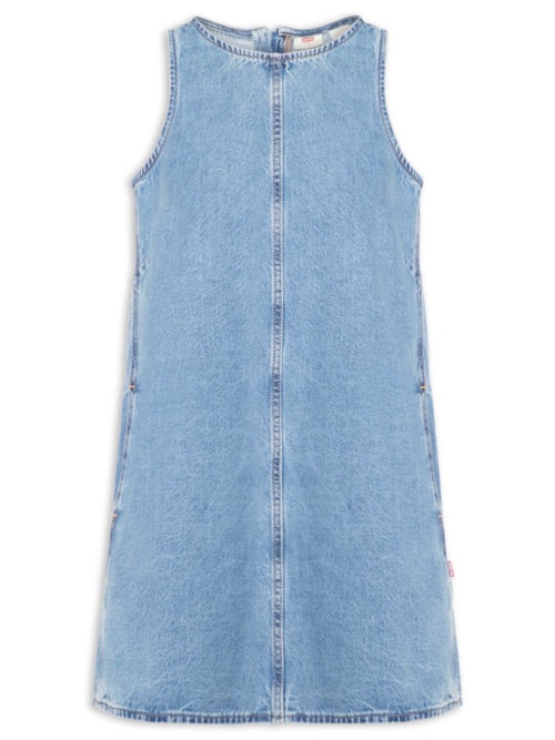 Vestido Jeans 90S Shift - Azul