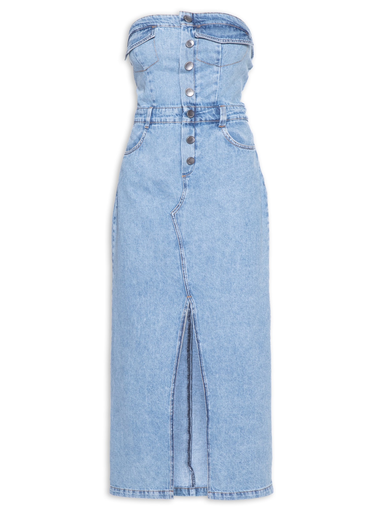 Vestido Jeans - Azul