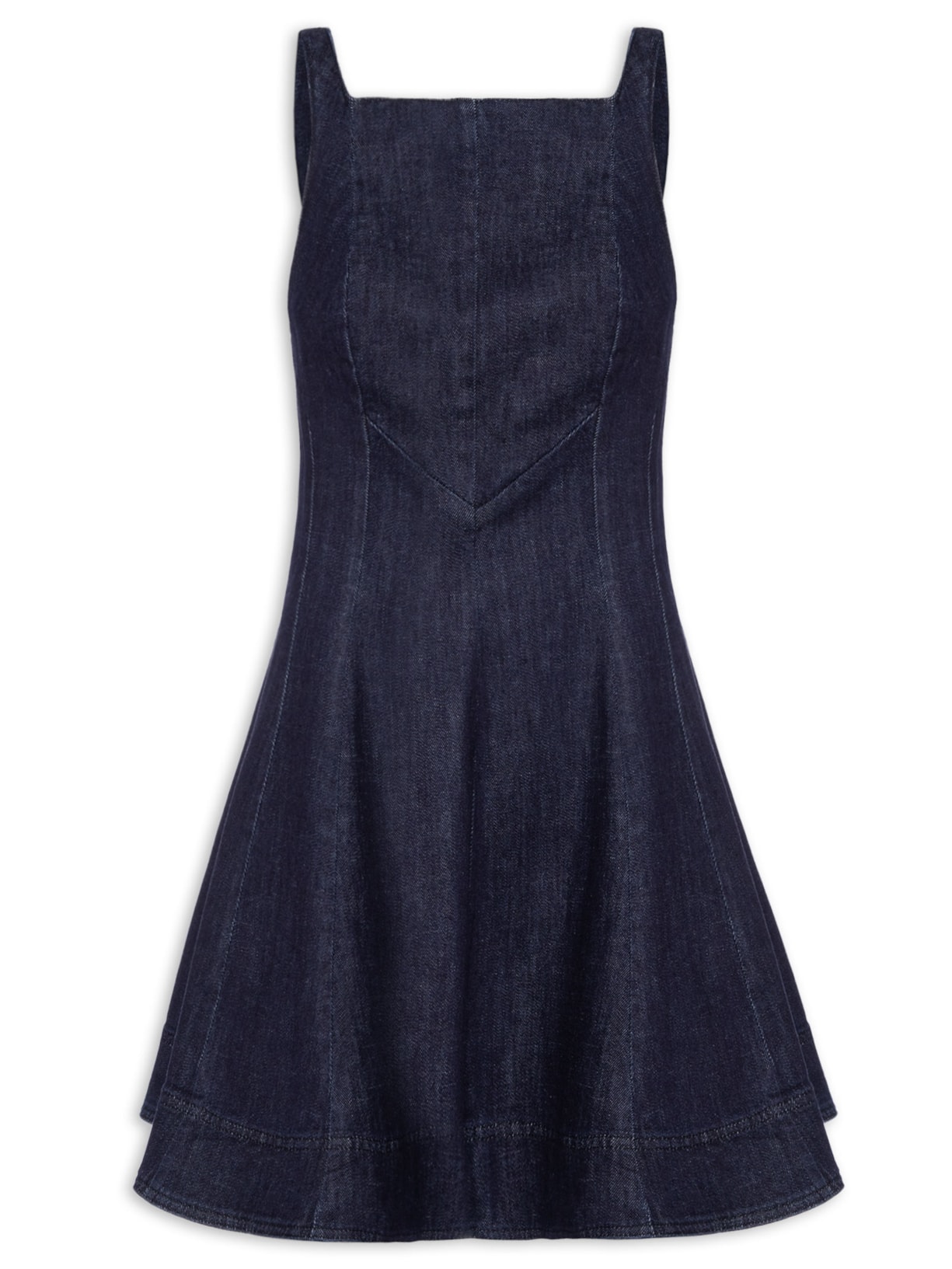 Vestido Jeans Forum Tufi Duek - Azul