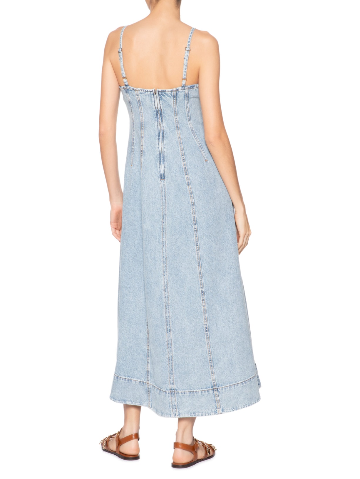 Vestido Jeans Recortes Azul Dress To