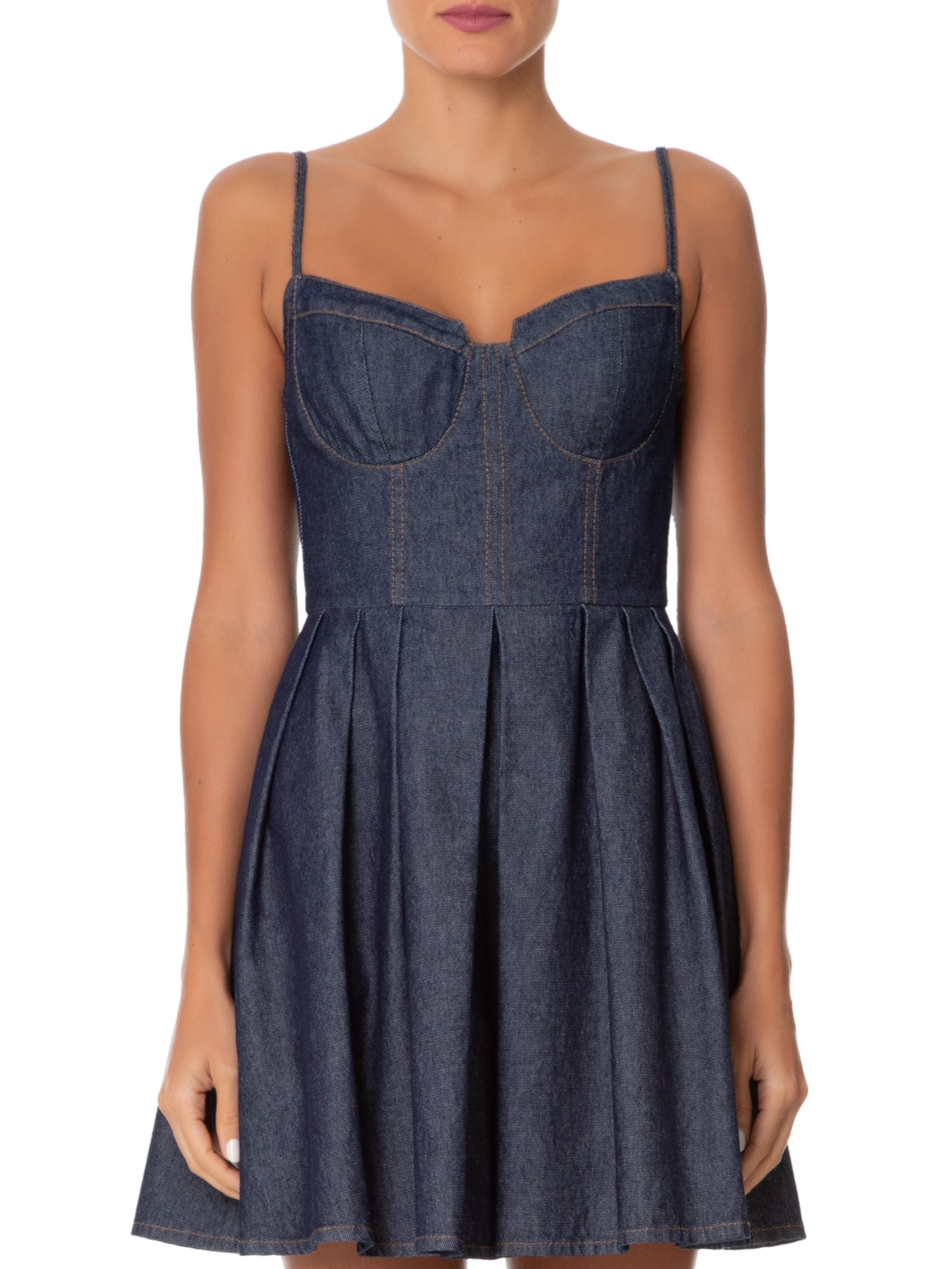 Vestido Jeans Rose Azul Nxt Lvl