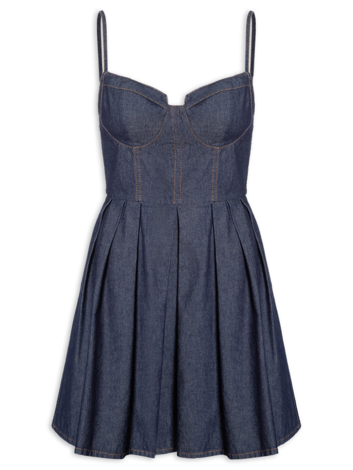 Vestido Jeans Rose Azul Nxt Lvl