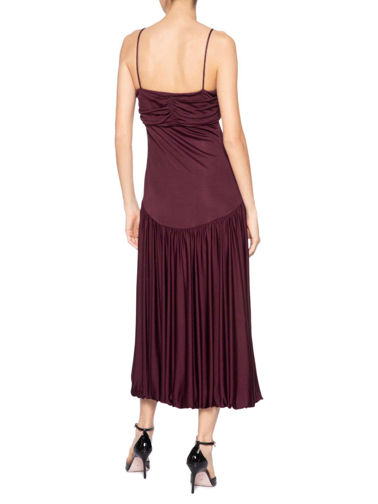 Vestido Jersey Absolut Carmen Vinho Nk