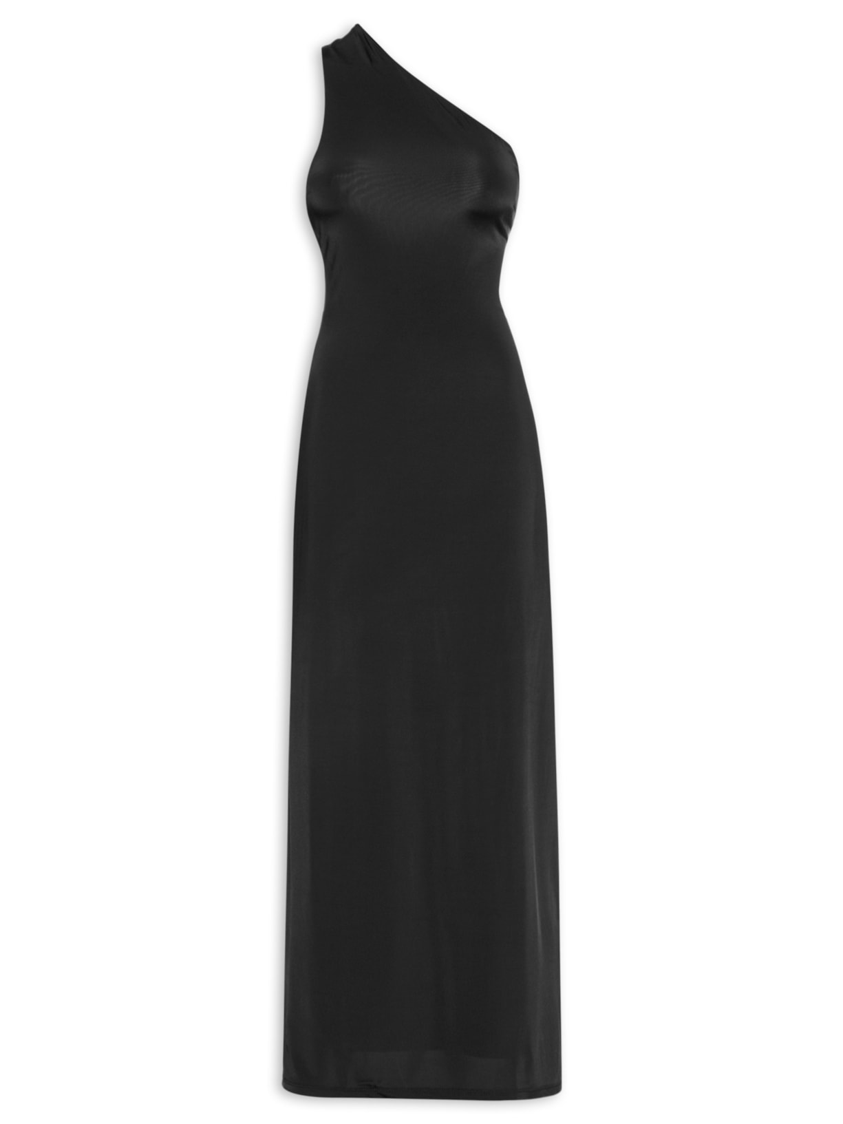 Vestido Jersey Um Ombro Só – Preto Animale Jeans