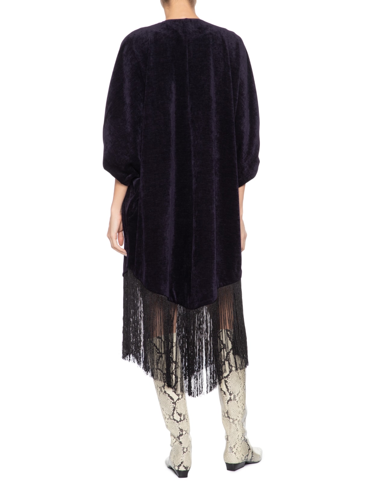 Vestido Jersey Velvet Cris Azul Nk