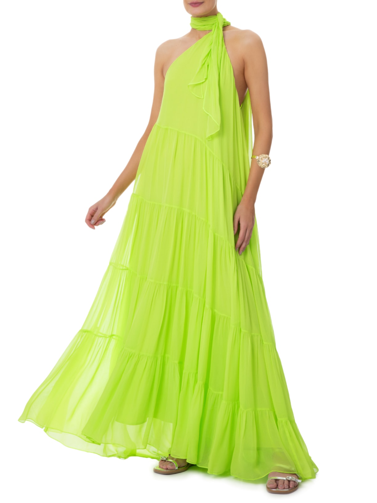 Vestido Joana Verde Oasis