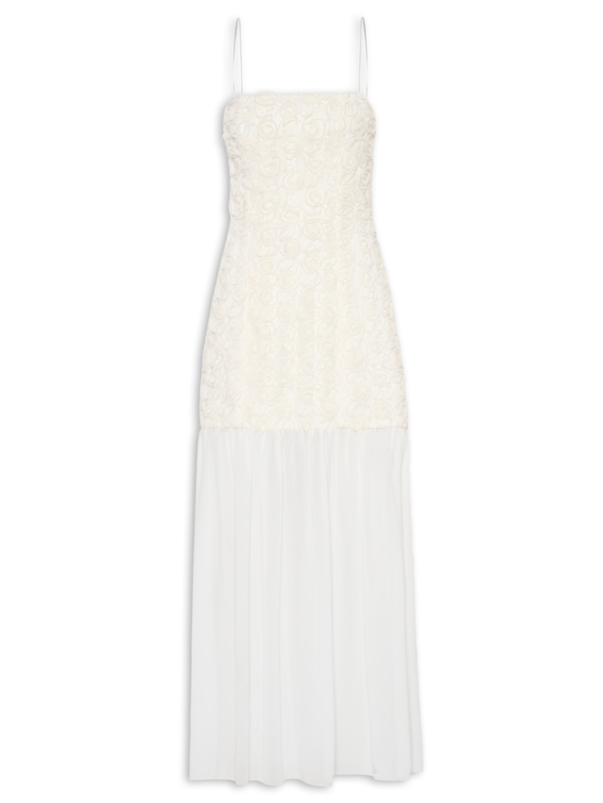 Vestido Jules Off White Carol Bassi