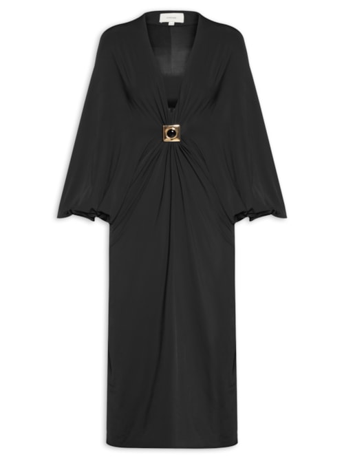 Vestido Kaftan Alana - Preto