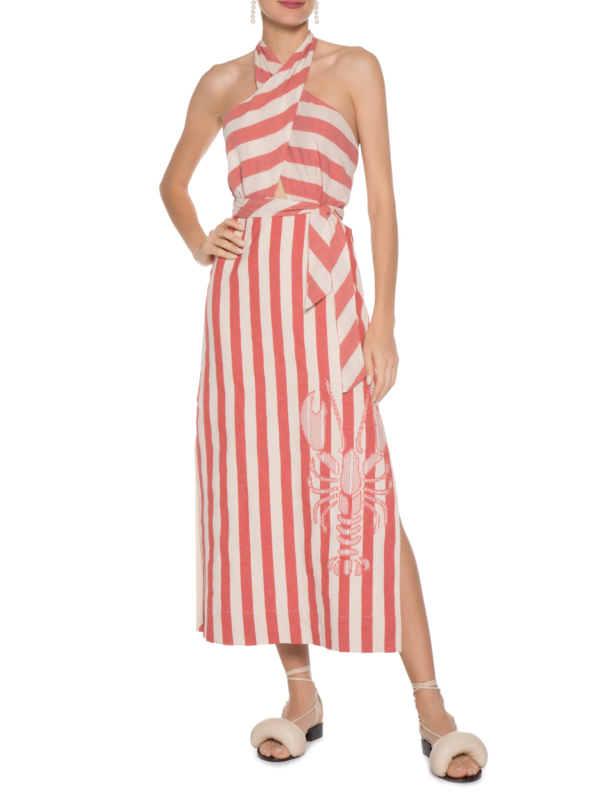 Vestido Karola Vermelho Le Soleil D'été