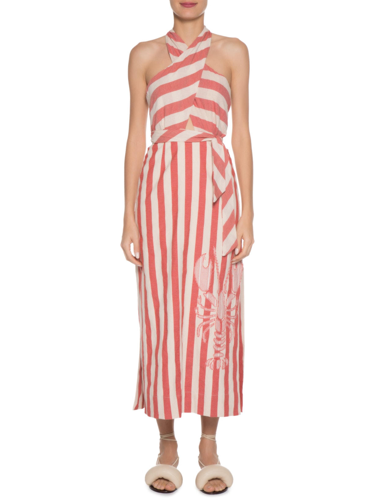 Vestido Karola Vermelho Le Soleil D'été