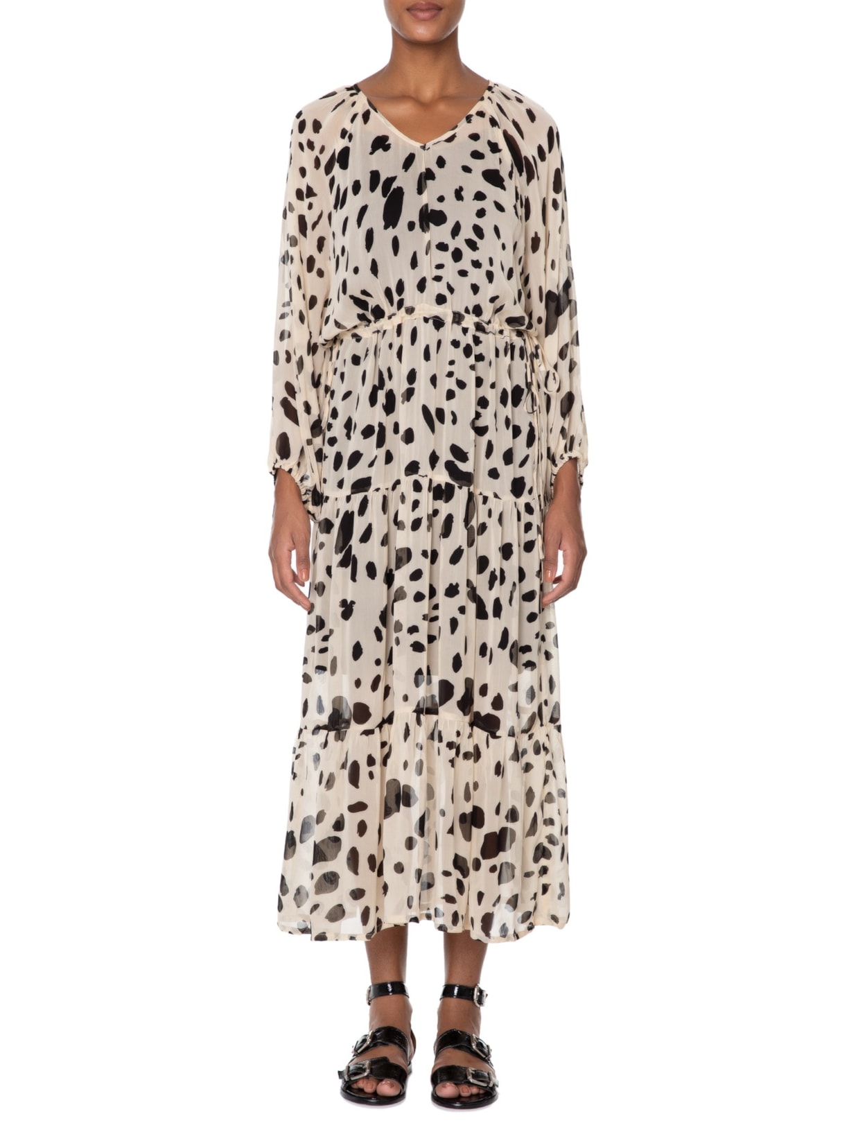 Vestido Kayla Longo Bege Le Lis