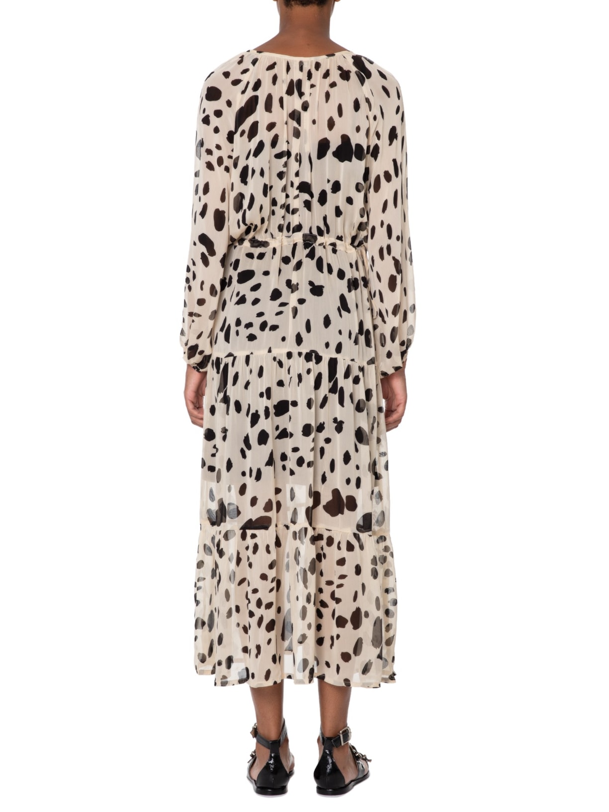 Vestido Kayla Longo Bege Le Lis