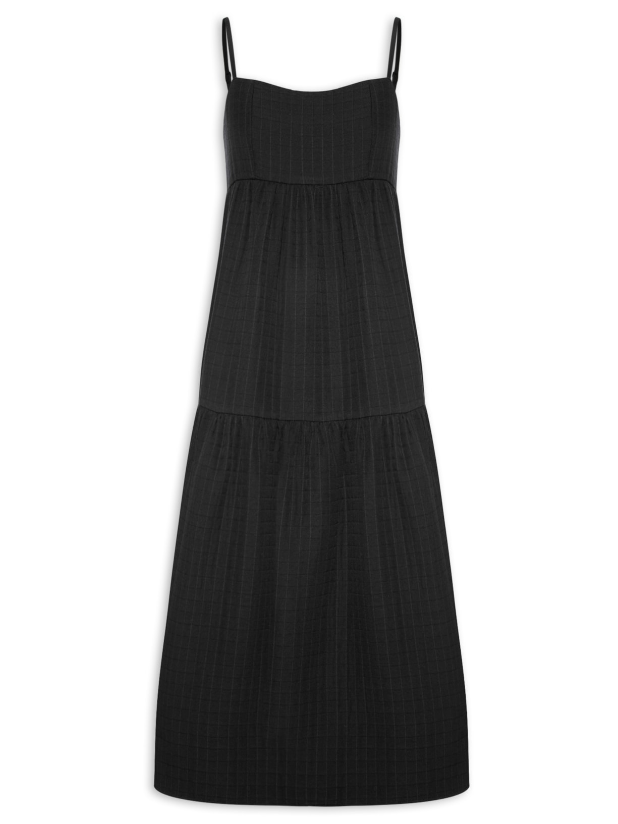 Vestido Kennedy Quilted - Preto