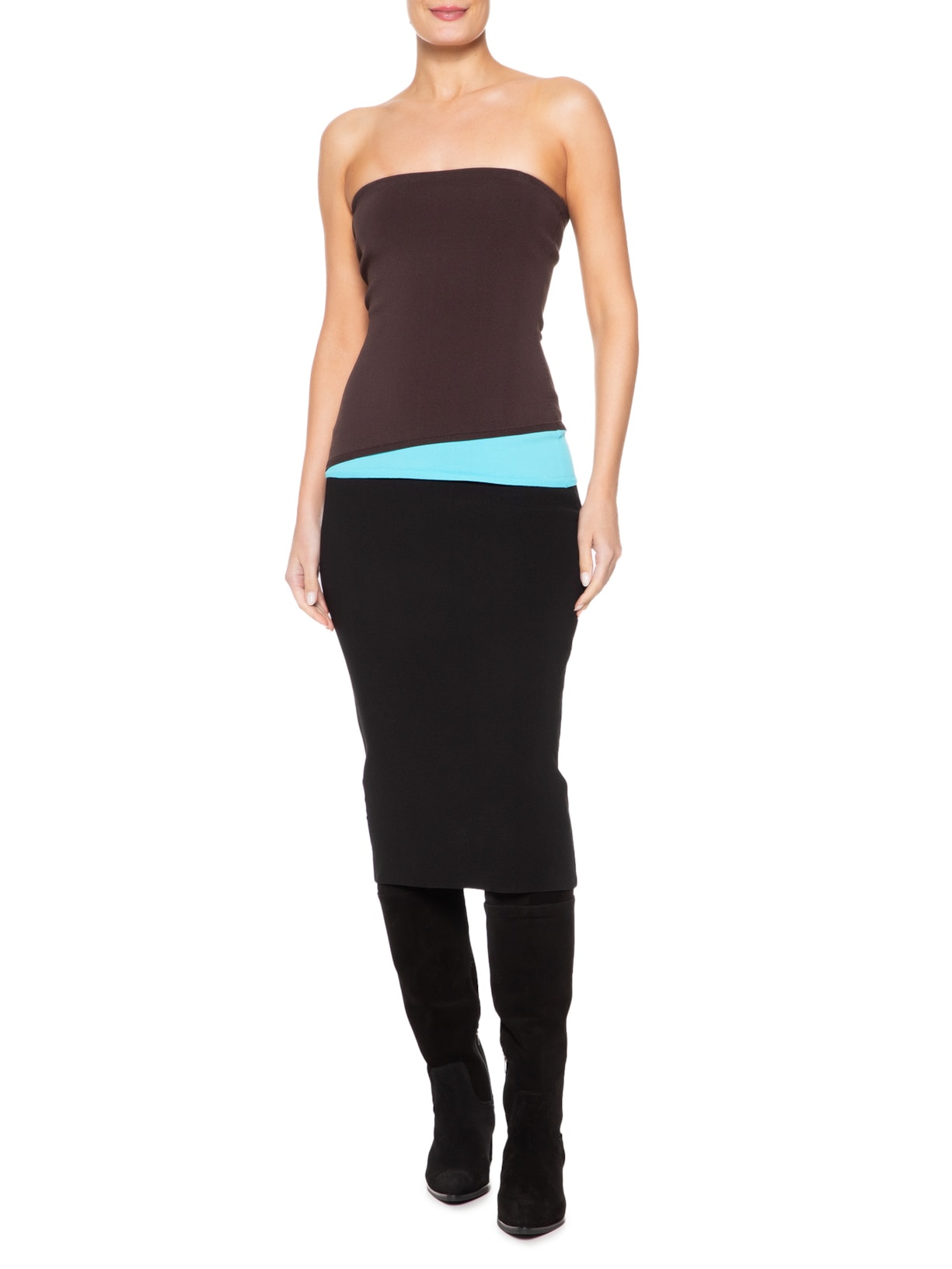 Vestido La Serena Preto Staud