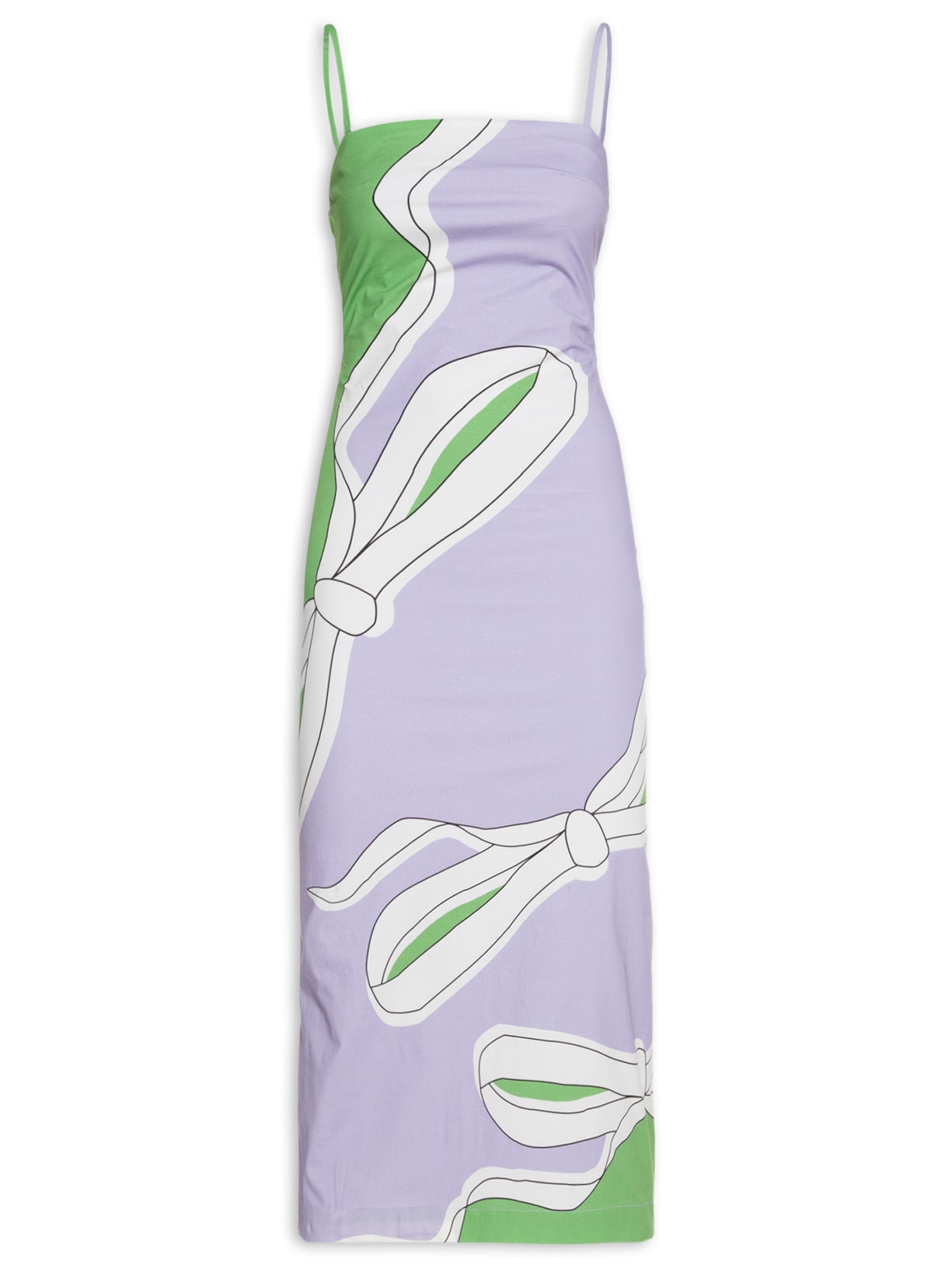 Vestido Laço Maxi - Lilás