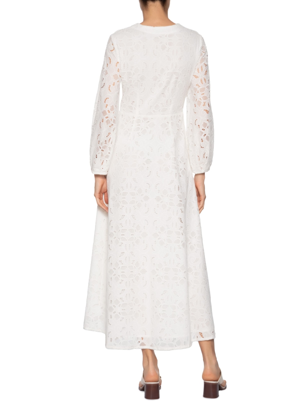 Vestido Laila Off White Carol Bassi