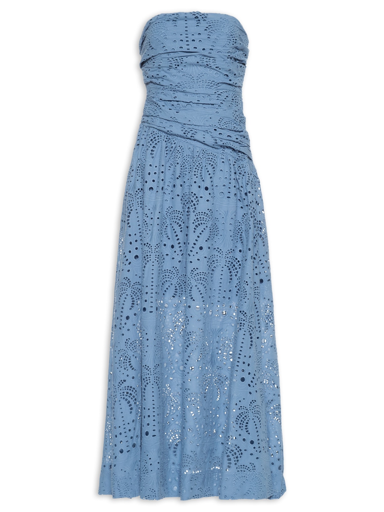 Vestido Laise Beira - Azul