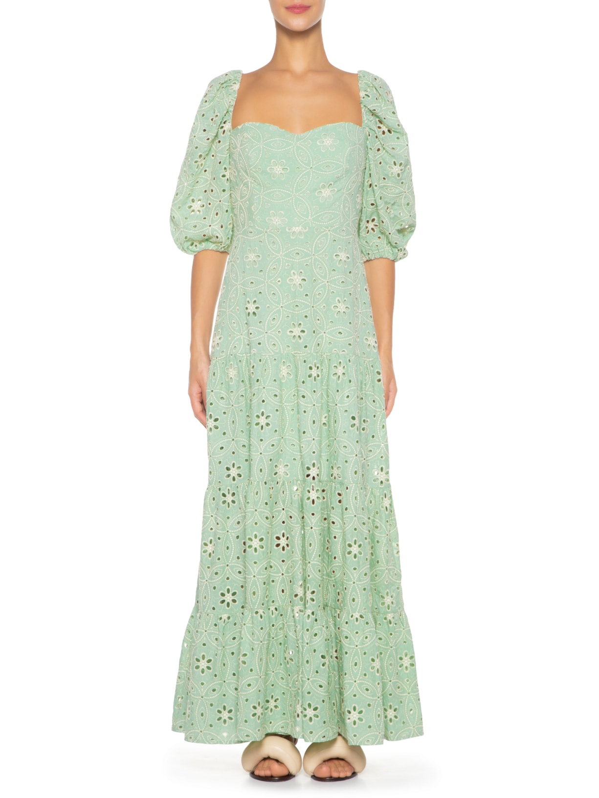 Vestido Laise Chloe Verde Oasis