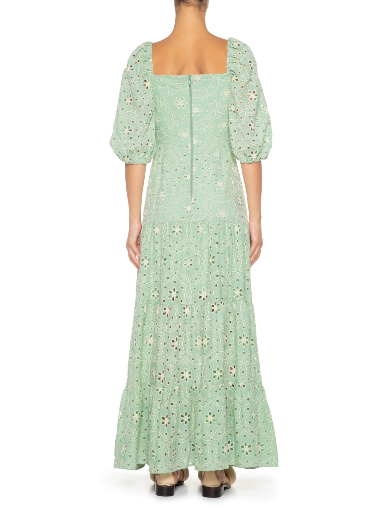 Vestido Laise Chloe Verde Oasis