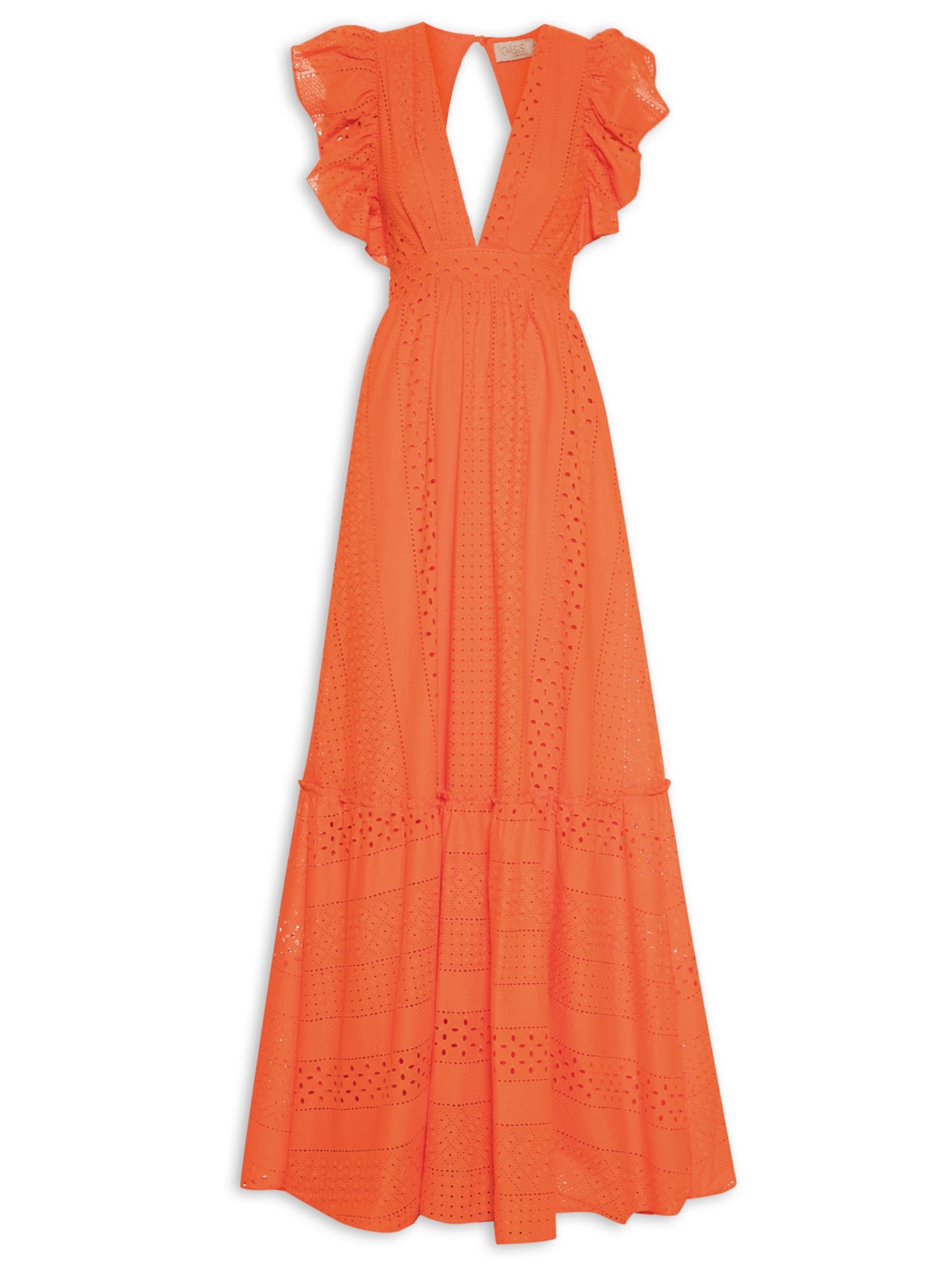 Vestido Laise Fabiana - Laranja