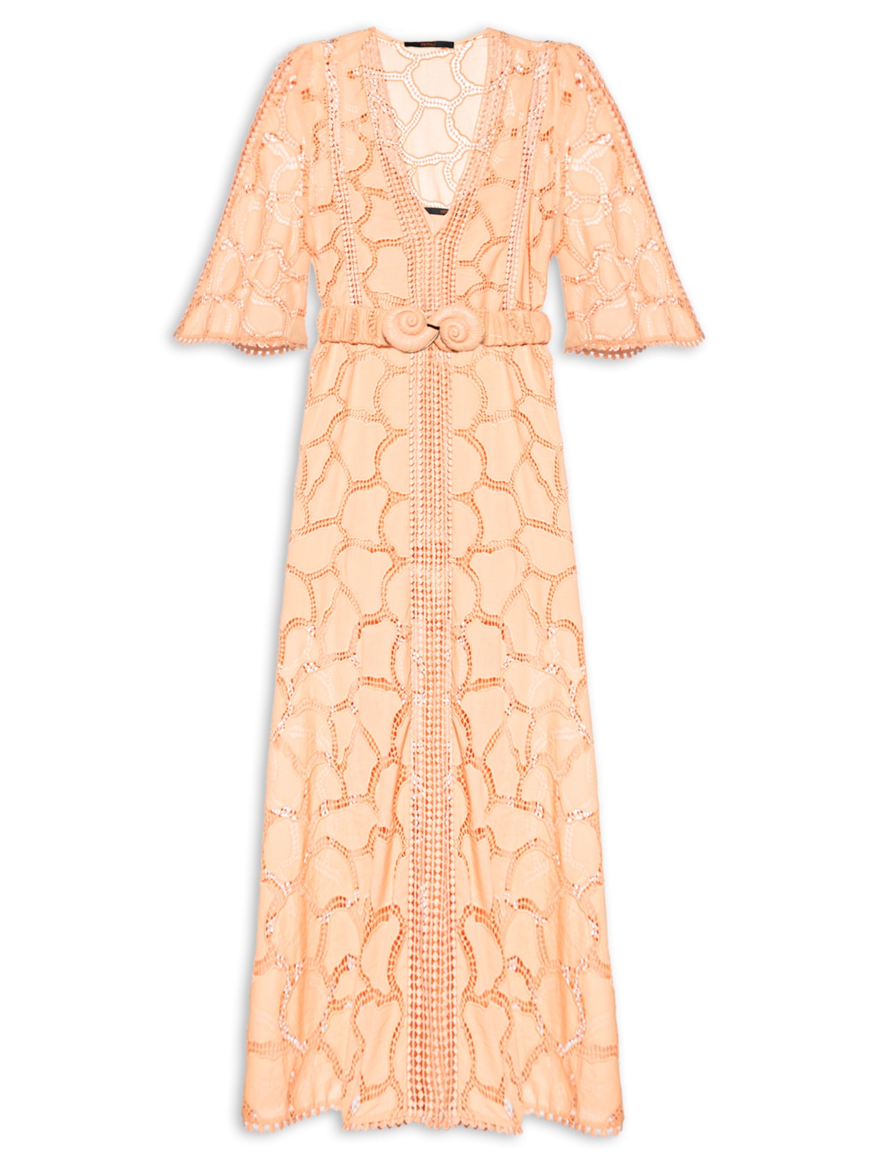 Vestido Laise Orgânica - Laranja