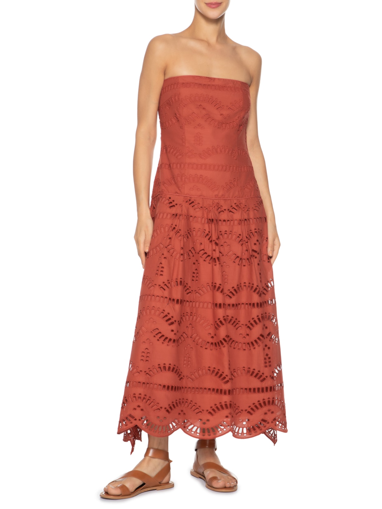 Vestido Laise Vermelho Animale