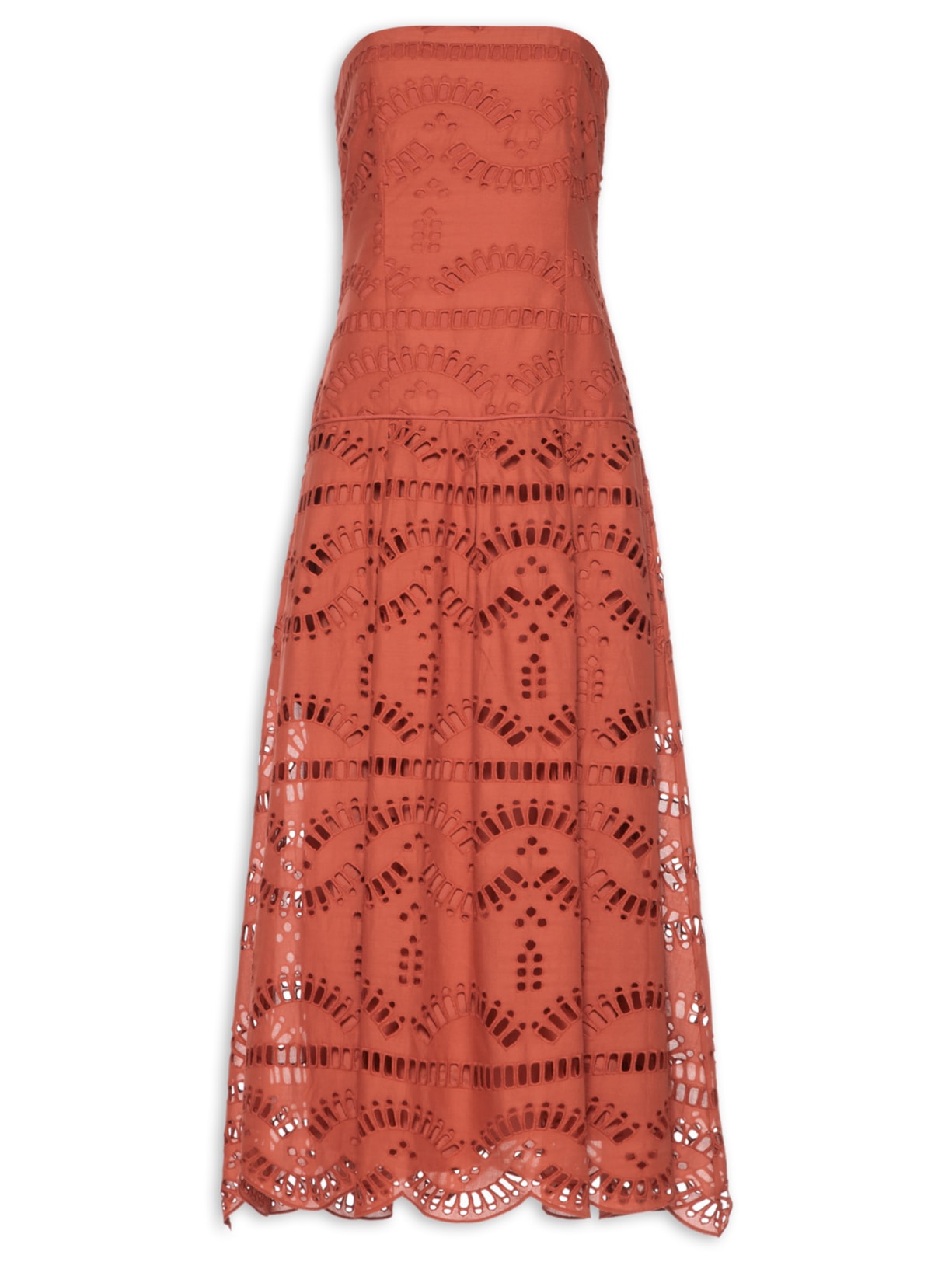 Vestido Laise Vermelho Animale