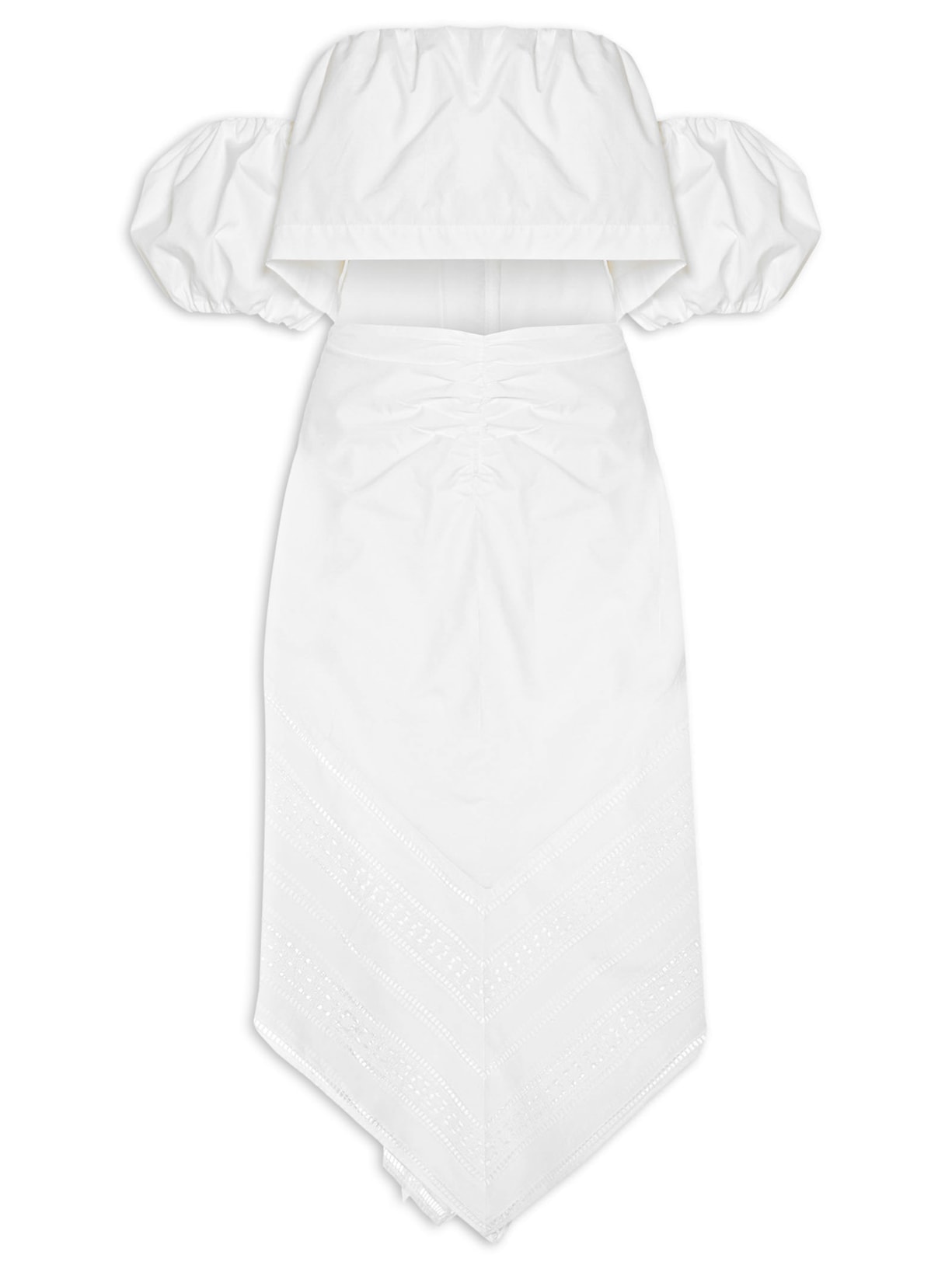 Vestido Laise Wave Wel - Off White