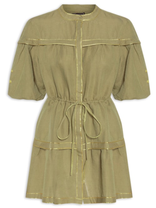 Vestido Laks Curto - Verde