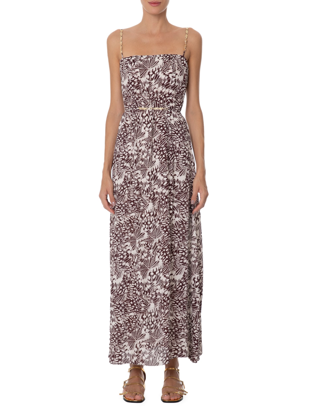 Vestido Lali Marrom Le Lis