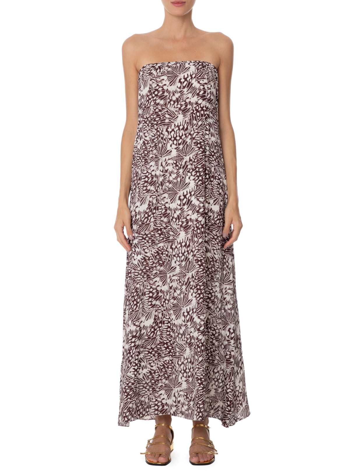 Vestido Lali Marrom Le Lis