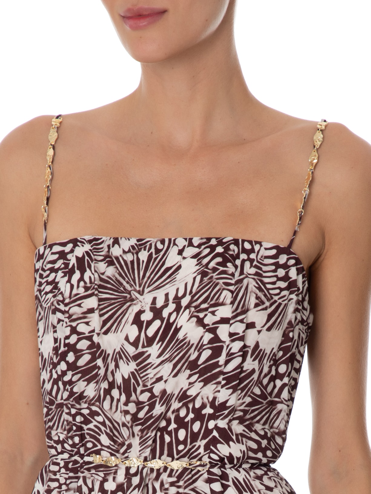 Vestido Lali Marrom Le Lis