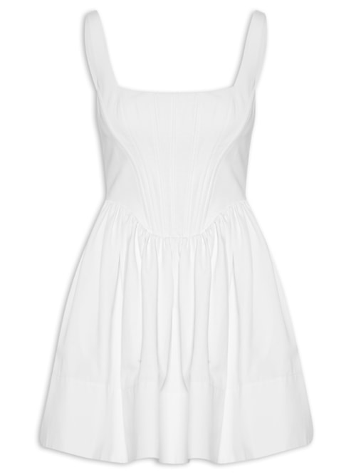 Vestido Landscape - Branco